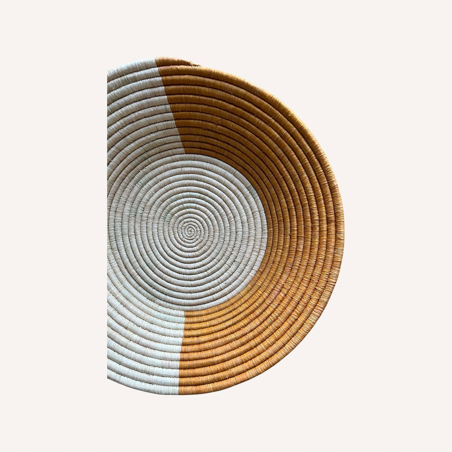 Half Moon Basket in Ginger