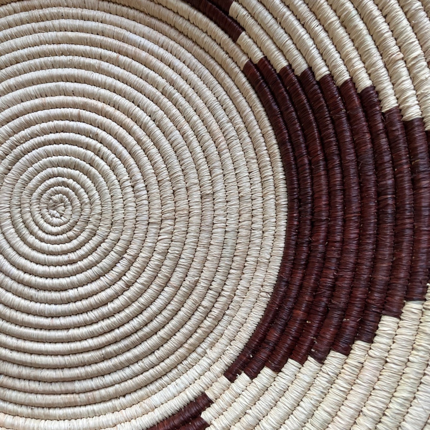 Flower Basket in Tobacco