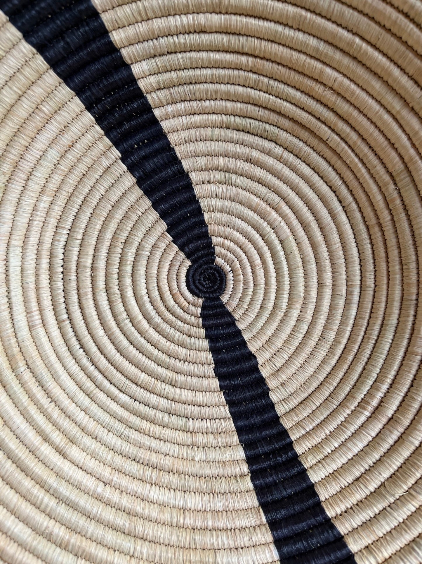 Stripe Basket in Ebony