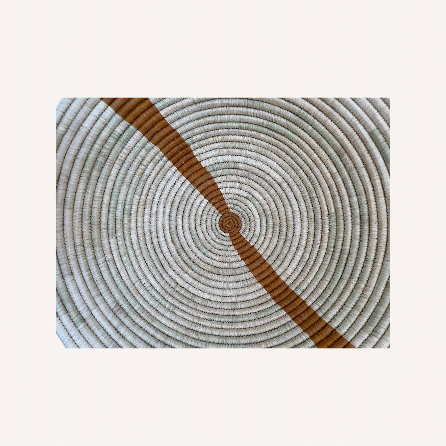 Stripe Basket in Ginger