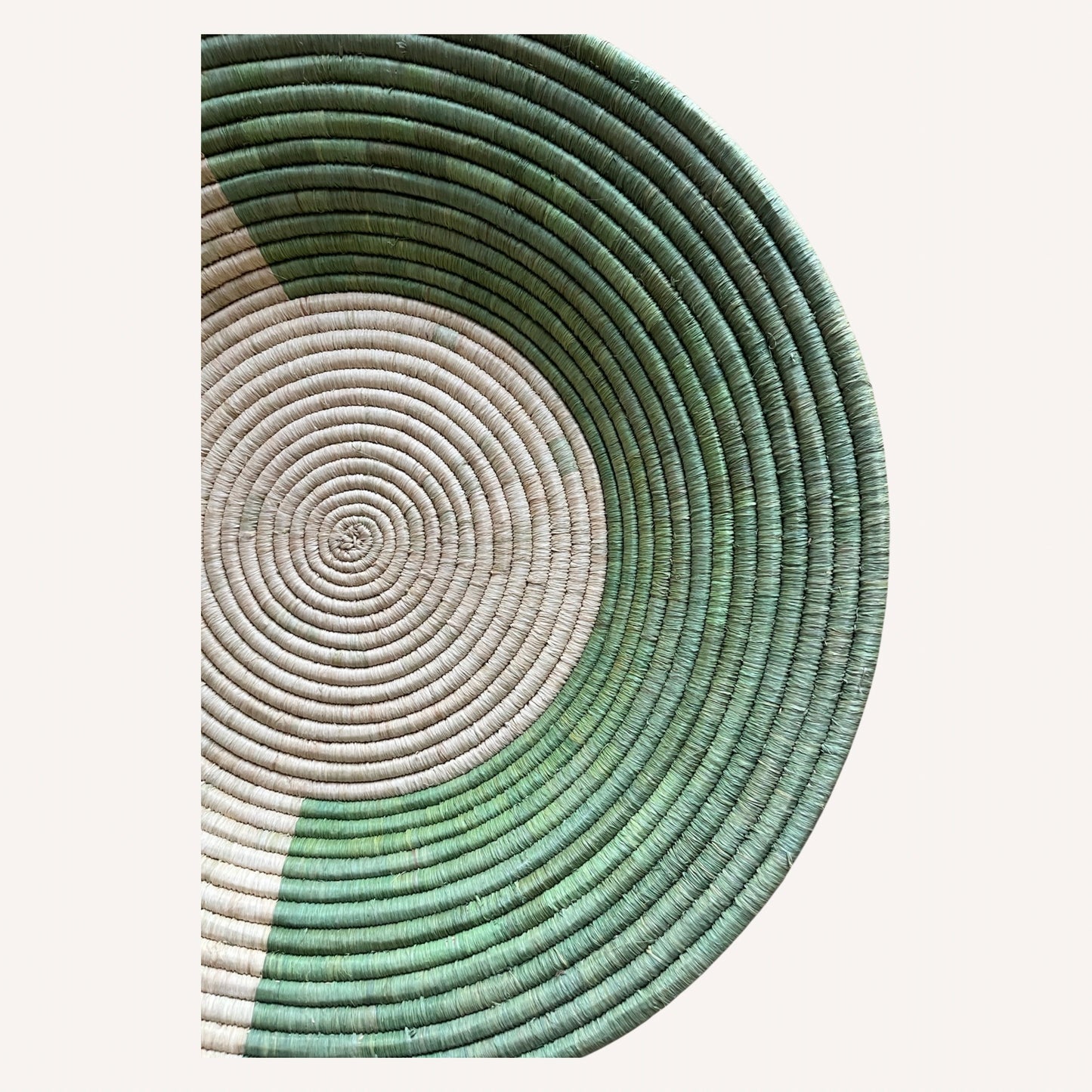 Half Moon Basket in Sage