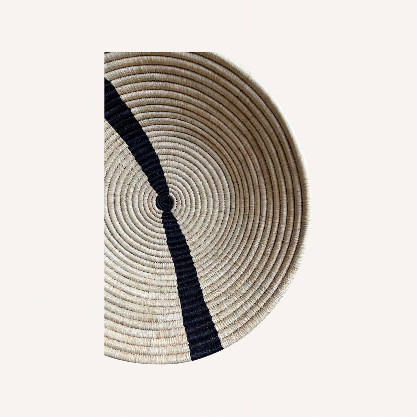 Stripe Basket in Ebony