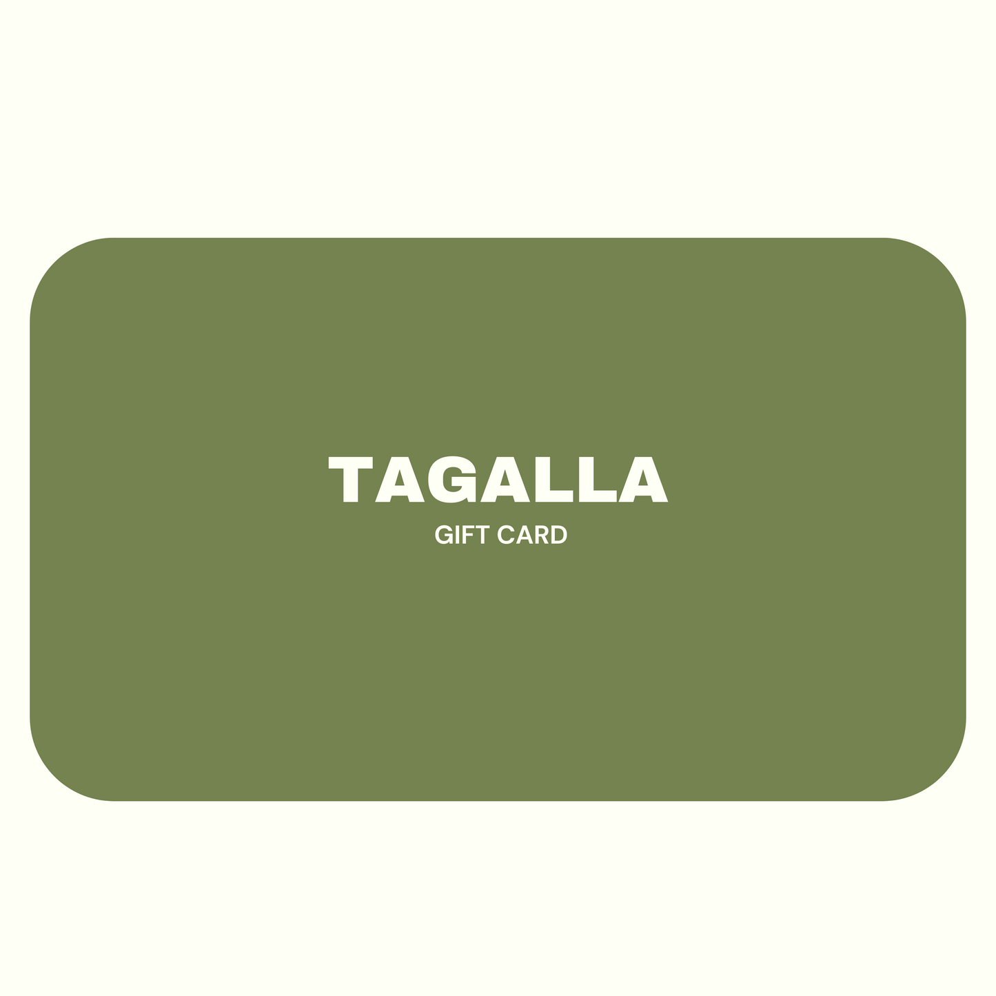 E-Gift card